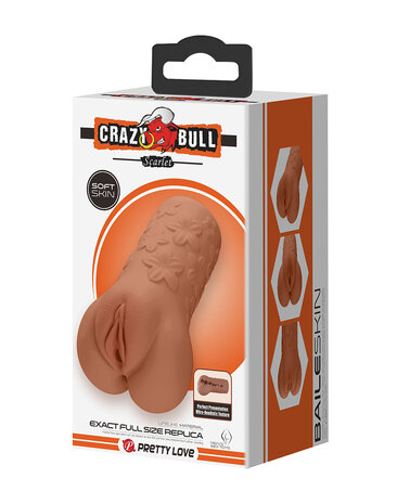 Crazy Bull - Scarlet Onahole - Masturbator voor mannen - Medium Huidskleur