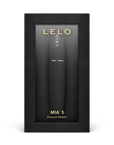 LELO - Mia 3 - Pucker Up - Lipstick Vibrator - Zwart