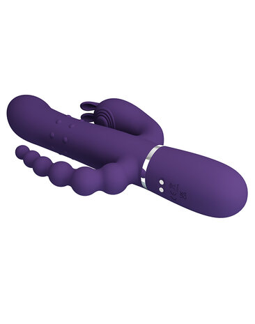 Pretty Love - Cammy - Triple Vibrator - Paars