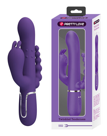 Pretty Love - Cammy - Triple Vibrator - Paars