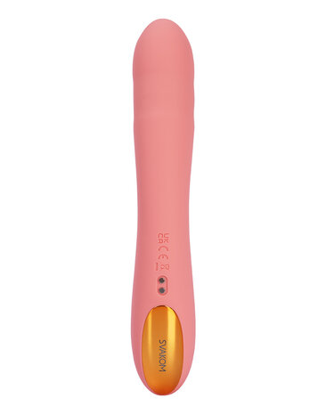 Svakom - Ava Neo - Stotende Vibrator - Thrusting Vibrator - Met App Control - Perzik Roze