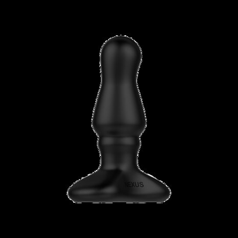 Nexus - Bolster - Vibrerende Opblaasbare Buttplug - Zwart