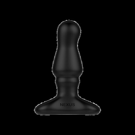 Nexus - Bolster - Vibrerende Opblaasbare Buttplug - Zwart