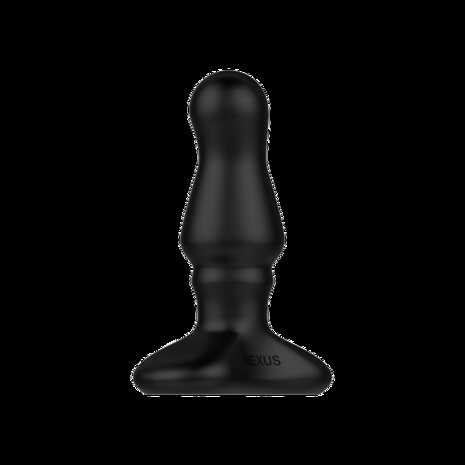 Nexus - Bolster - Vibrerende Opblaasbare Buttplug - Zwart