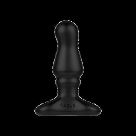 Nexus - Bolster - Vibrerende Opblaasbare Buttplug - Zwart