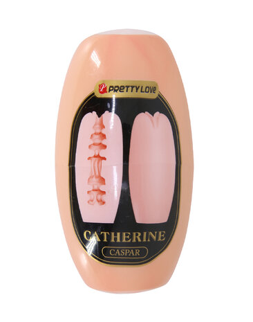 Pretty Love - Catherine Caspar - Mini Masturbator - Lichte Huidskleur