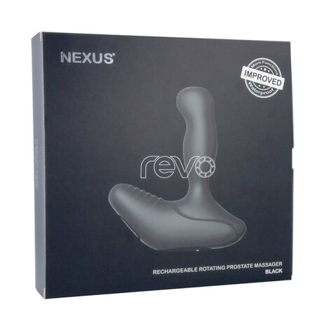 Nexus - Revo - Vibrerende Roterende Prostaat Massager - Zwart