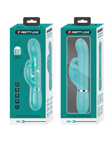 Pretty Love - Coale - Rabbit Vibrator - Turquoise