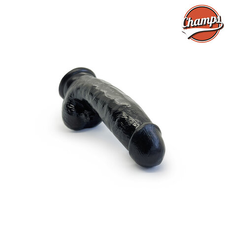 Champs - Tommy Original Dildo - 15 cm - zwart