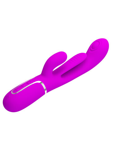 Pretty Love - Shania - Kloppende Rabbit Vibrator - Dieproze