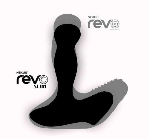 Nexus - Revo Slim - Roterende Prostaat Vibrator - Zwart