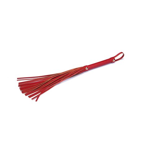 Liebe Seele - Crimson Desire - PU Lederen Flogger - Rood