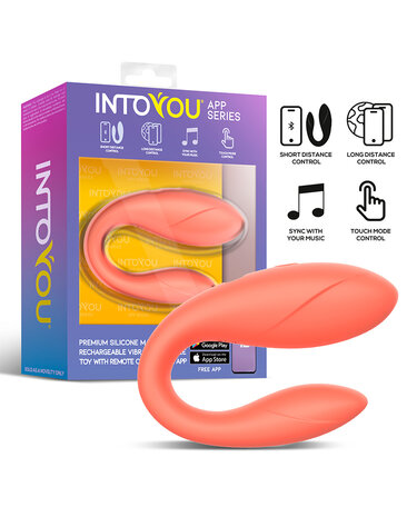 Intoyou - Partner Vibrator met App Control - Koraal