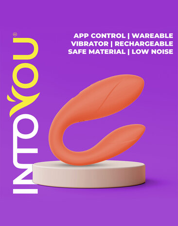 Intoyou - Partner Vibrator met App Control - Koraal