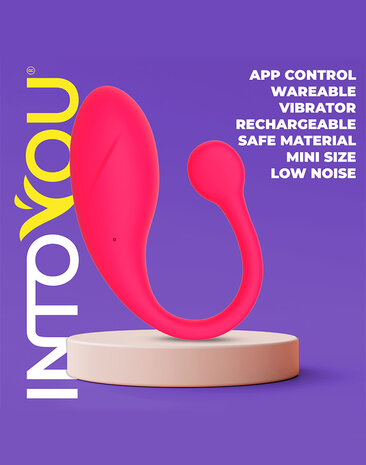 Intoyou - Bulby - Vibrerend Ei met App - Diep Roze