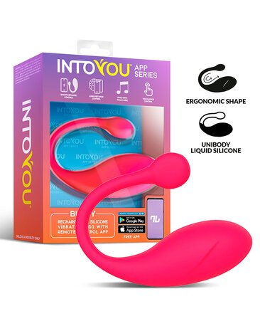 Intoyou - Bulby - Vibrerend Ei met App - Diep Roze