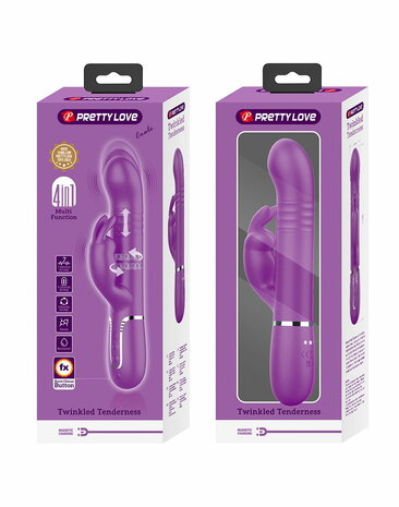 Pretty Love - Coale - Rabbit Vibrator - Paars