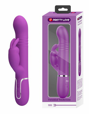 Pretty Love - Coale - Rabbit Vibrator - Paars