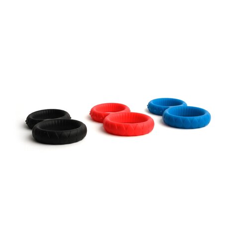 Sport Fucker - Enigma Ring - Siliconen Cockring - Blauw