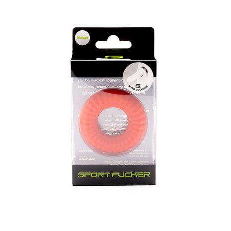 Sport Fucker - Nitro Ring - Siliconen Cockring of Ball Stretcher - Rood