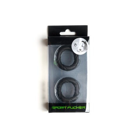 Sport Fucker - Ready Rings - 2 stuks - Zwart