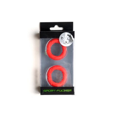 Sport Fucker - Ready Rings - 2 stuks - Rood