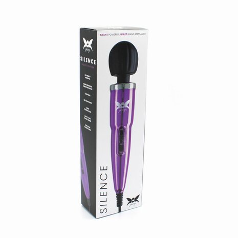 Pixey Silence - Wand Vibrator - Massager - Violet Edition - Zeer Stil - Uitzonderlijk Krachtig