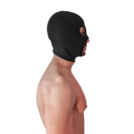 Brutus - Neoprene Face Fucker Hood  - Met Oogopeningen - Zwart