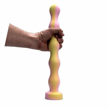 Kiotos Revolt - Dildo Fantasie - Pink Smash - Nr. 30 - Medium - 42 x 5 cm