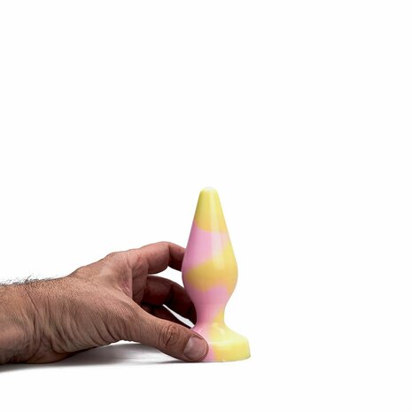 Kiotos Revolt - Buttplug Fantasie - Pink Smash - Nr. 24 - Medium - 14,5 x 4,5 cm