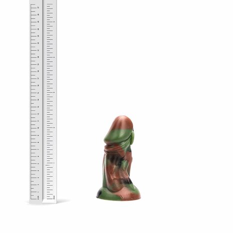 Kiotos Revolt - Dildo Fantasie - Green Army - 05 - Small - 12 x 4,5 cm