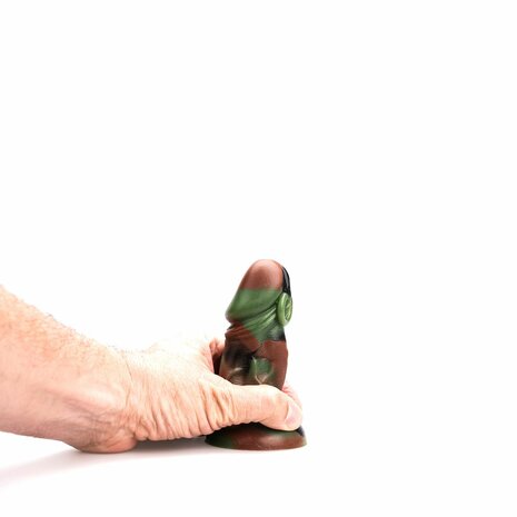 Kiotos Revolt - Dildo Fantasie - Green Army - 05 - Small - 12 x 4,5 cm