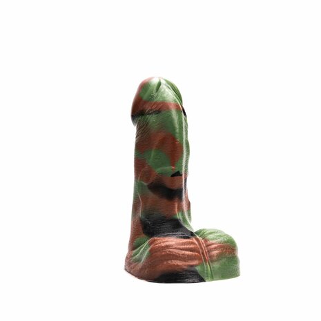 Kiotos Revolt - Dildo Fantasie - Green Army - 04 - Medium - 21 x 6,5 cm