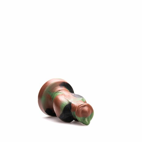 Kiotos Revolt - Dildo Fantasie - Green Army - Nr. 03 - Large - 15,5 x 8 cm