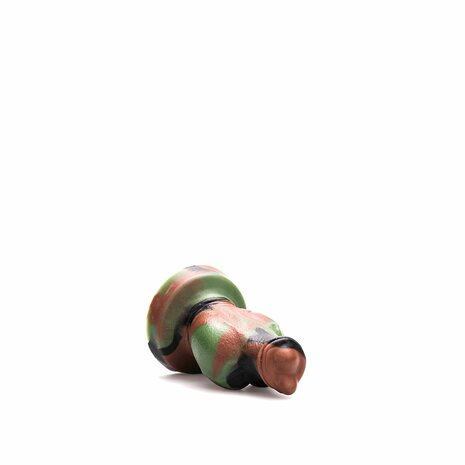 Kiotos Revolt - Dildo Fantasie - Green Army - Nr. 03 - Medium - 13,5 x 7 cm