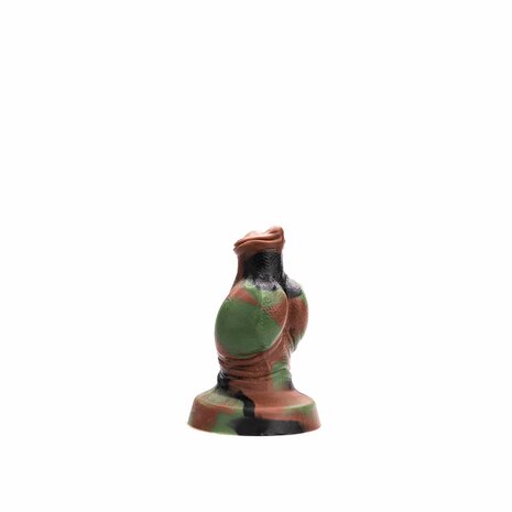 Kiotos Revolt - Dildo Fantasie - Green Army - Nr. 03 - Medium - 13,5 x 7 cm