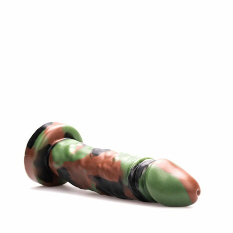 Kiotos Revolt - Dildo Fantasie - Green Army - Nr. 25 - 26 x 6,5 cm