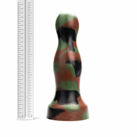 Kiotos Revolt - Dildo Fantasie - Green Army - Nr. 27 - 27 x 7 cm