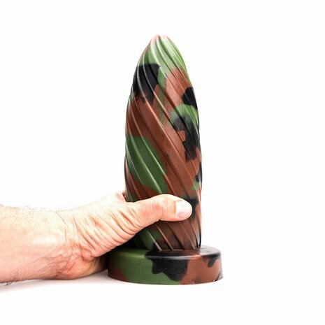 Kiotos Revolt - Dildo Fantasie - Green Army - Nr. 28 - 25 x 8 cm