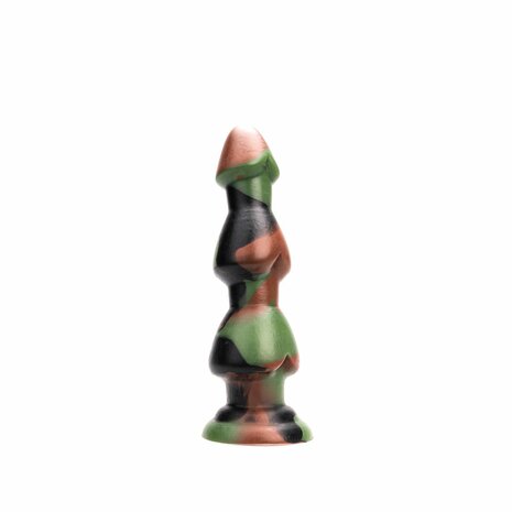 Kiotos Revolt - Dildo Fantasie - Green Army - Nr. 29 - Small - 20,5 x 5,5 cm