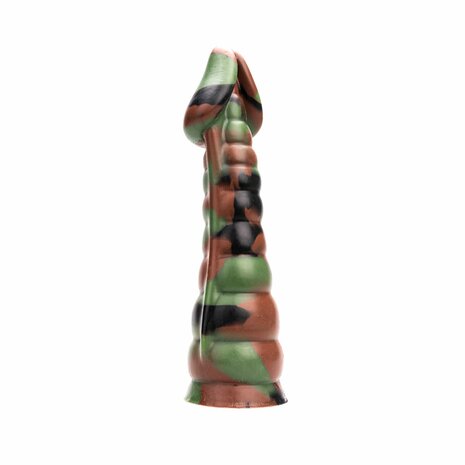 Kiotos Revolt - Dildo Fantasie - Green Army - Nr. 16 - 21,5 x 6 cm