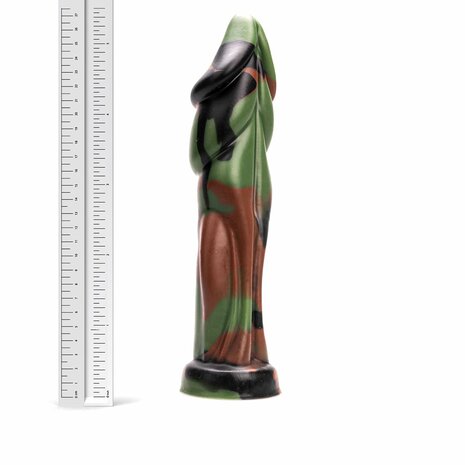 Kiotos Revolt - Dildo Fantasie - Green Army - Nr. 17 - 15 x 5 cm