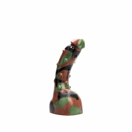 Kiotos Revolt - Dildo Fantasie - Green Army - Nr. 18 - Medium - 19 x 4,5 cm