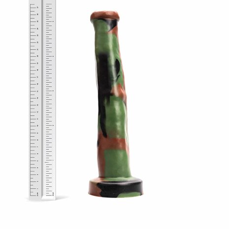 Kiotos Revolt - Dildo Fantasie - Green Army - Nr. 20 - 27 x 5 cm