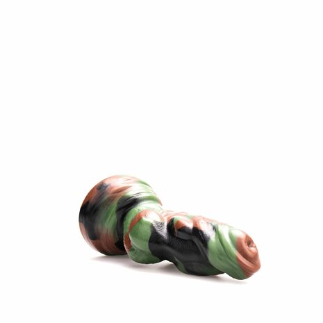 Kiotos Revolt - Dildo Fantasie - Green Army - Nr. 09 - Medium - 22 x 8 cm