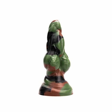 Kiotos Revolt - Dildo Fantasie - Green Army - Nr. 09 - Medium - 22 x 8 cm