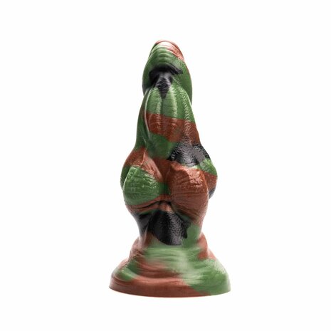 Kiotos Revolt - Dildo Fantasie - Green Army - Nr. 09 - Large - 25 x 9,5 cm