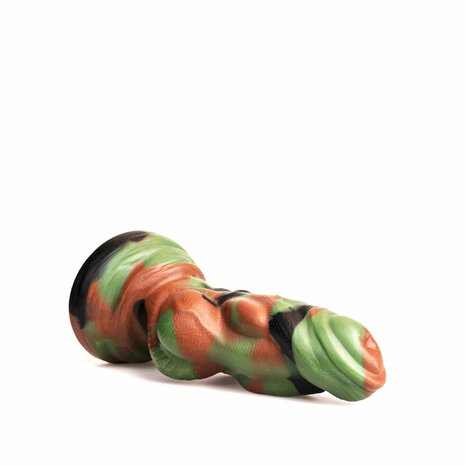 Kiotos Revolt - Dildo Fantasie - Green Army - Nr. 09 - Large - 25 x 9,5 cm