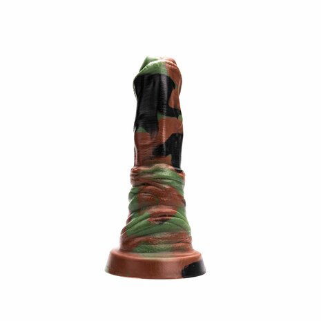 Kiotos Revolt - Dildo Fantasie - Green Army - Nr. 02 - Medium - 22,5 x 5,5 cm