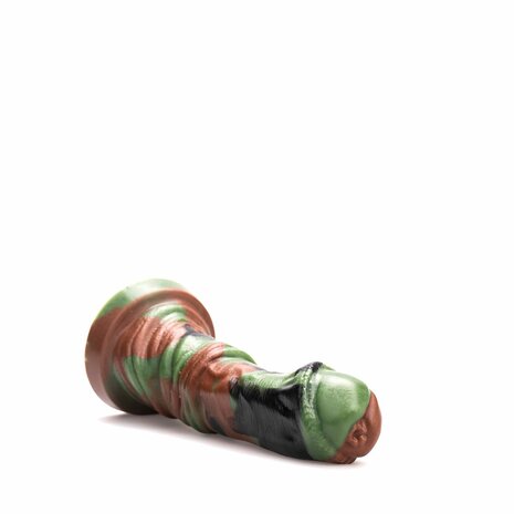 Kiotos Revolt - Dildo Fantasie - Green Army - Nr. 02 - Medium - 22,5 x 5,5 cm